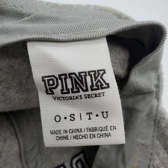 PINK Victoria's Secret Gray Wool Cap - Picture 9 of 10